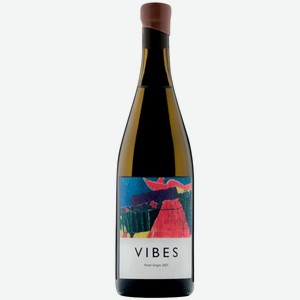 Вино тихое белое сухое Vibes ПИНО ГРИДЖИО 2021 0.75 л