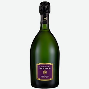 Игристое вино и шампанское Champagne Jeeper Blanc de Noirs Brut Champagne AOC 12% 0.75 л.