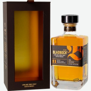 Виски Bladnoch 11 Years Old Single Malt Scotch Whisky (gift box) 46.7% 0.7 л.