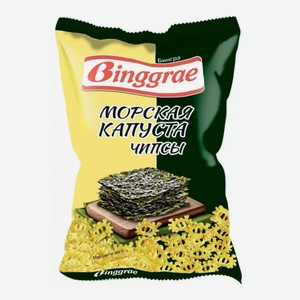 Чипсы Бингре Морская капуста 40гр