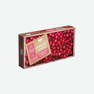 Озерский сувенир, мармелад желейный со вкусом клюквыа, 180 г
