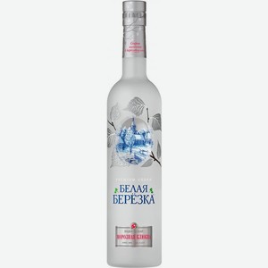 Водка Белая Березка Морозная клюква 40% 500мл