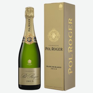 Игристое вино и шампанское Pol Roger Blanc de Blancs Vintage Champagne AOC (gift box) 12.5% 0.75 л.