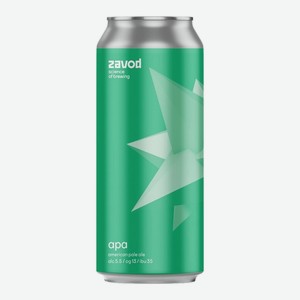 ЗАВОД АПА 5,5% 0,5л ж/б