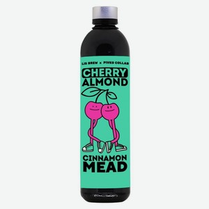 ЛИС БРЮ х CRAFT мид Cherry Almond Вишня-Миндаль 6% 0,5л