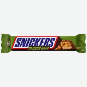 Шоколадный батончик Snickers Лесной Орех 81 г