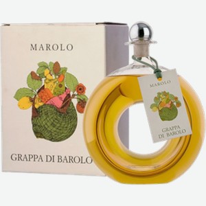 Граппа Marolo Grappa di Barolo Foro (gift box) 42% 0.5 л.