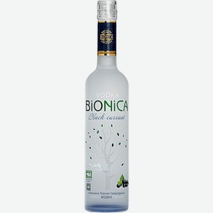 Водка Бионика Черная смородина 40% 0,5 л /Россия/