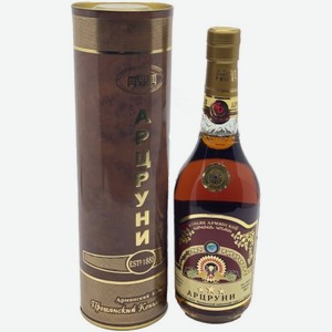 Коньяк  Арцруни  3-летний, в тубе, 500 мл