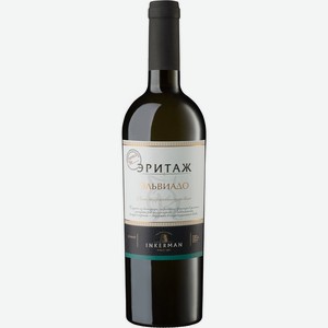 Вино Инкерман,  Эритаж  Эльвиадо, 2019, 2019, 750 мл, Белое, Сухое