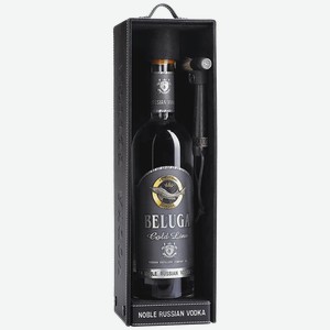 Водка Beluga Gold Line (gift box) 40% 0.75 л.