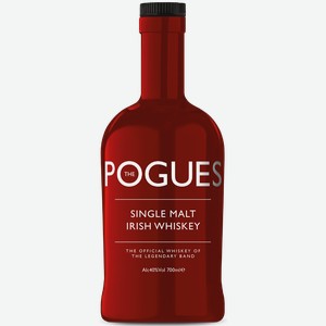 Виски Pogues Single Malt Irish Whiskey 40% 0.7 л.