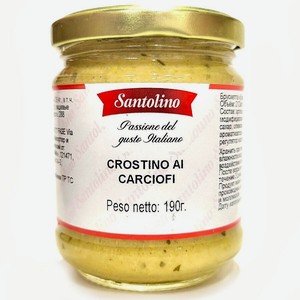 Бакалея  Сантолино  Брускетта из Артишоков, 212 мл