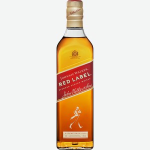 Виски Johnnie Walker Red Label Blended Scotch Whisky 40% 0.7 л.