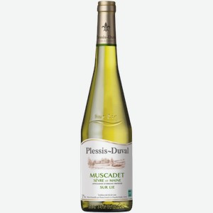 Вино Plessis-Duval Muscadet Smsl 0.75л