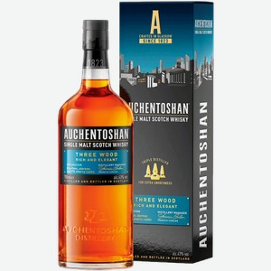 Виски Auchentoshan Three Wood 0.7л