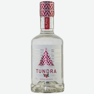 Водка Tundra северная брусника 0.25л