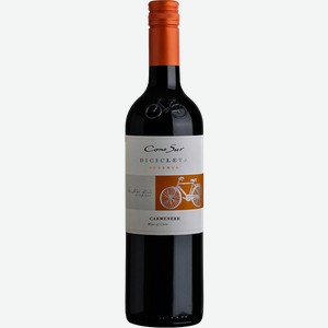 Вино Bicicleta Carmenere Cono Sur 13% - 13.5% 0.75 л.