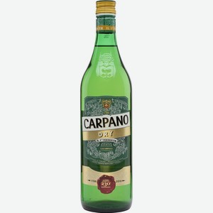 Вино  Карпано  Драй, 1000 мл, Вермут, Сухое