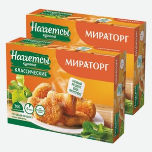 Наггетсы куриные Мираторг Классические 300 г