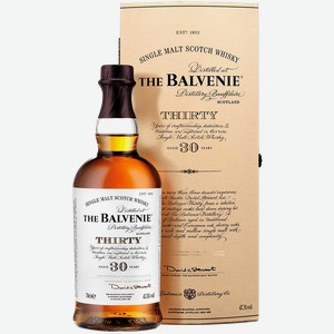 Виски The Balvenie 30 y.o. Single Malt Scotch Whisky (gift box) 47.3% 0.7 л.