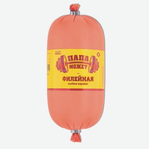 Колбаса «Филейная» вареная, «Папа может», 400 г