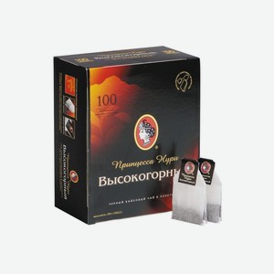 Чай Принцесса Нури Высокогорный 100 пак с/я