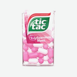 Драже ТИК ТАК клубничный микс 16г