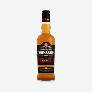 Виски ДЖОН КОРР Красный Килт купаж. 40% 500мл