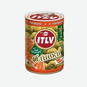 Оливки ITLV с лососем 314мл ж/б