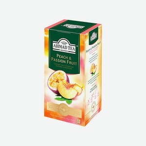 Чай АХМАД черный Персик/маракуйя 25*1,5г