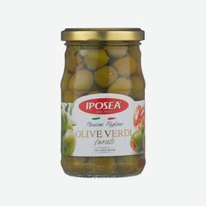 Оливки ИПОСЕЯ с перцем 290г с/б