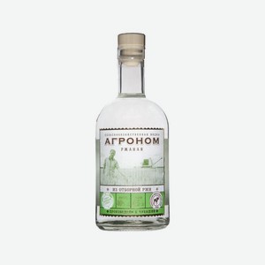 Водка АГРОНОМ Ржаная 40% 500мл