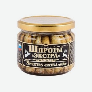Шпроты ВКУСНЫЕ КОНСЕРВЫ ГОСТ Экстра 270г с/б
