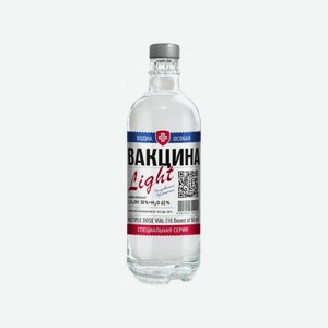 Водка ВАКЦИНА Лайт особая 38% 500мл