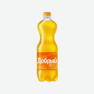 Вода газ. ДОБРЫЙ Апельсин+вит С 1л
