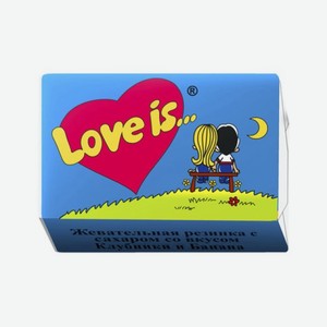 Жевательная резинка LOVE IS