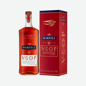 Коньяк МАРТЕЛЬ VSOP Эйджд Ин Ред Баррелс 40% 700мл п/у