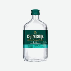 Водка КЕДРОВИЦА на кедровых орешках 250мл