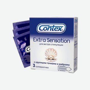 Презервативы CONTEX №3 Extra Sensation