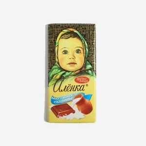 Шоколад АЛЕНКА много молока+Са 90/100г (Красный Октябрь)