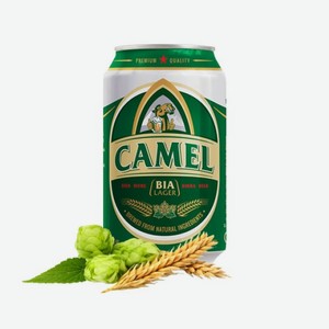 Пиво КЕМЕЛ Спешиал 4,9% 330мл ж/б