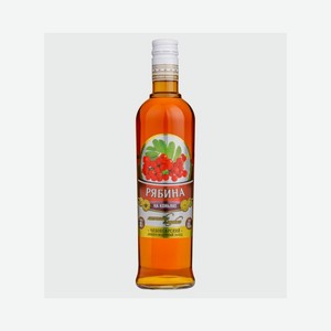 Настойка сладкая РЯБИНА на коньяке 18% 500мл (ЧЛВЗ)