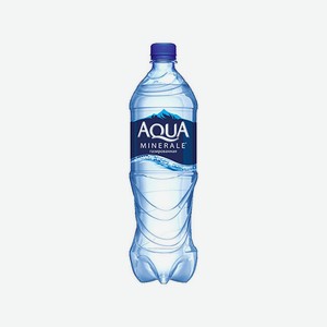 Вода АКВА МИНЕРАЛЕ газ 1 л Пэт