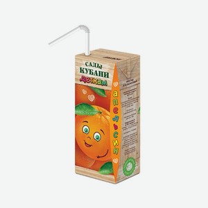 Нектар САДЫ КУБАНИ Яблочно-персиковый 200мл