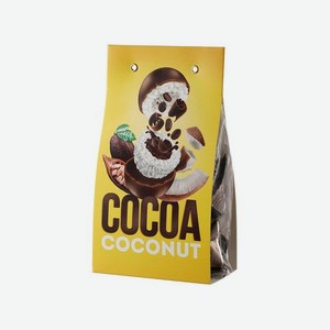 Конфеты Tropical Paradis кокосовые с шок нач и кус какао-бобов 140г