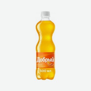 Вода газ. ДОБРЫЙ Апельсин+вит С 500мл