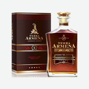 Коньяк ТЕРРА АРМЕНА 5 звезд 40% 500мл п/у