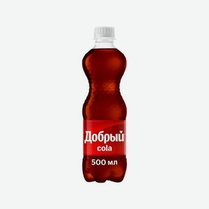 Вода газ. ДОБРЫЙ КОЛА 500мл