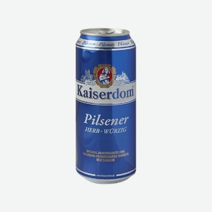 Пиво КАЙЗЕРДОМ Пилснер 4,7% 1л ж/б